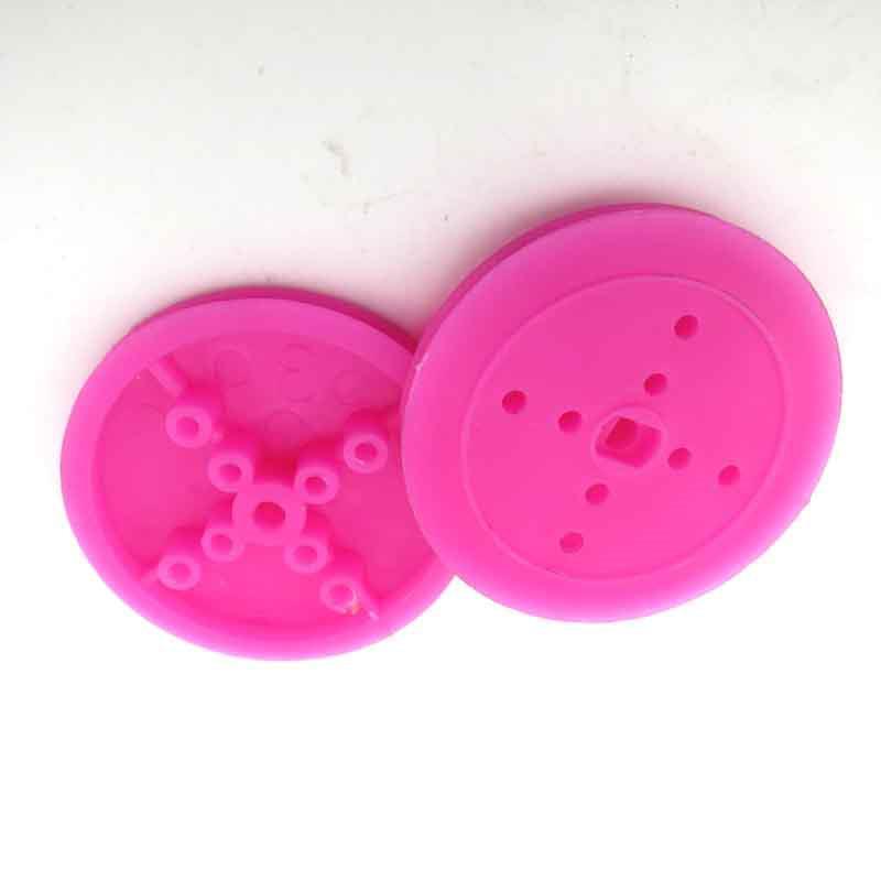 36mm Red Plastic Pulley Wheel DIY Parts