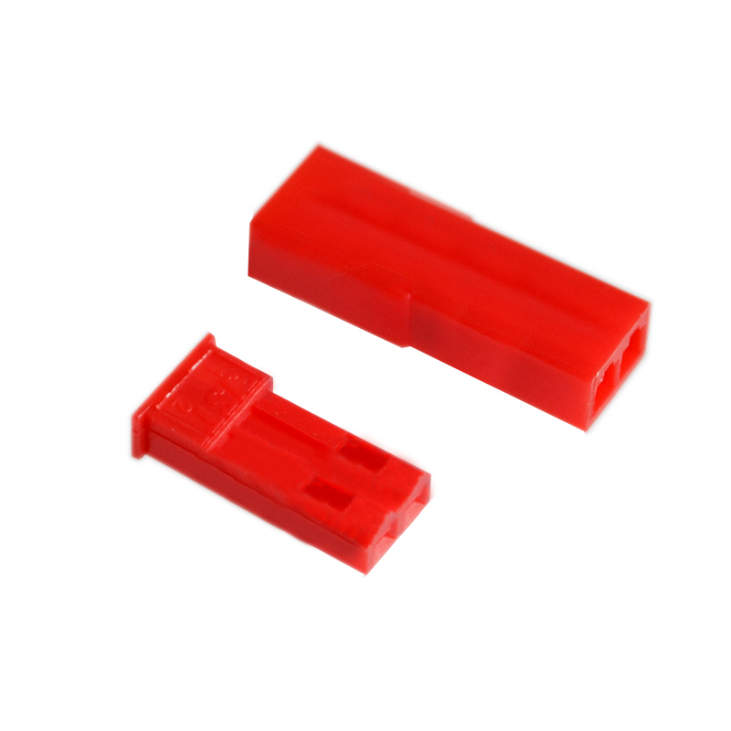 JST Male And Female Terminals 2-wire Red