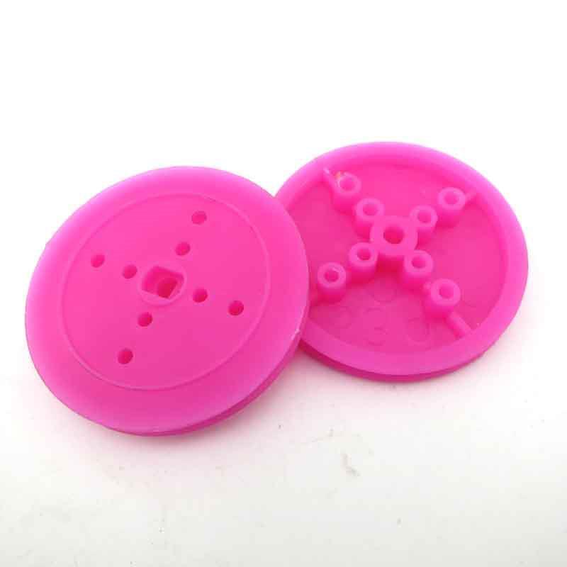 36mm Red Plastic Pulley Wheel DIY Parts