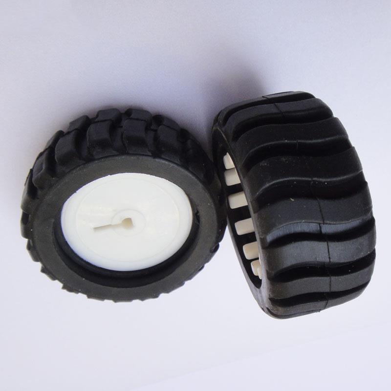D-hole Rubber Wheel 43*19*3mm