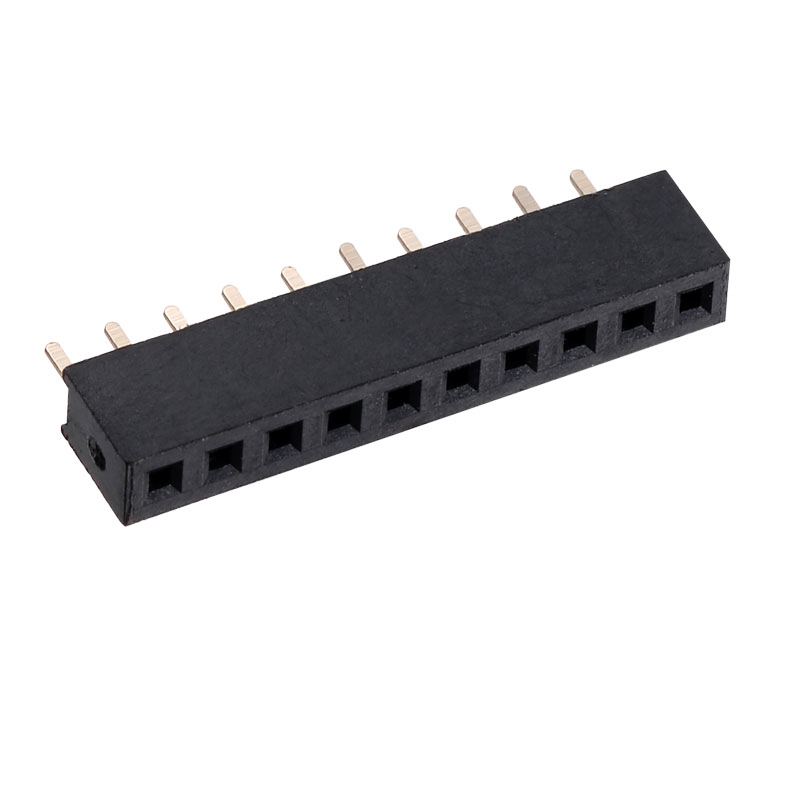 1×10Pin 2.0mm Single Row Straight Pin Female Head (10pcs)