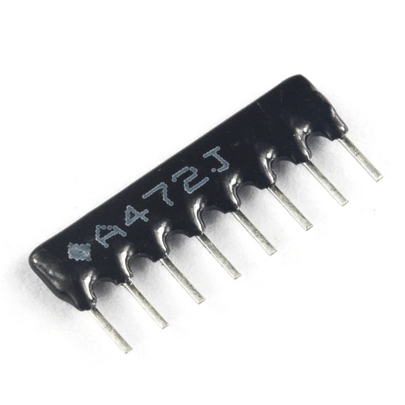 Resistor Network A09-472 4K7 9 Pin ±5%