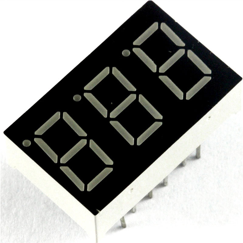 0.56 " Red Light 3 Digits Common Anode LED
