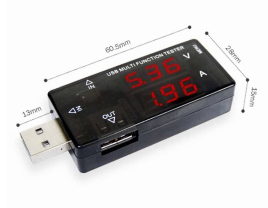 USB Current Voltage Meter Tester