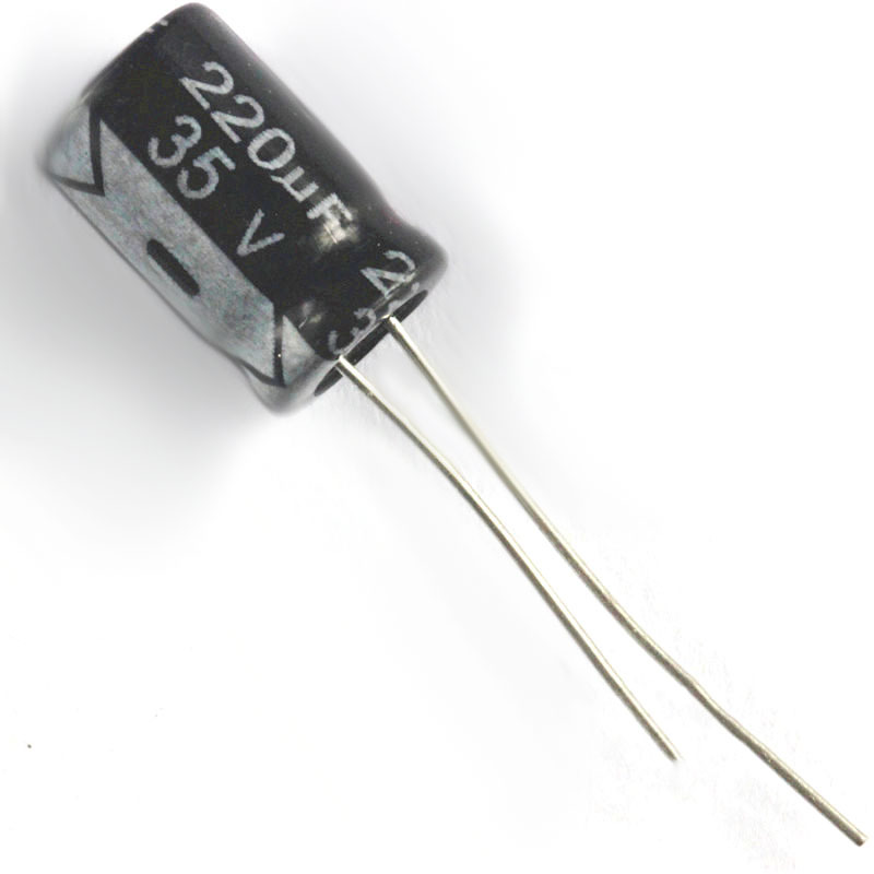 Electrolytic Capacitor 35v/220uf 8*12MM