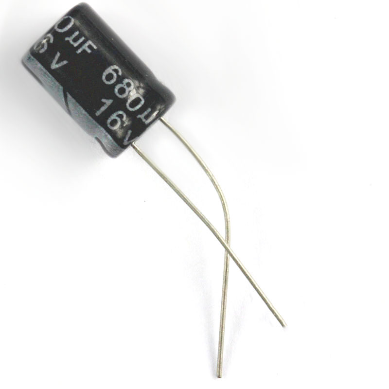 Electrolytic Capacitor 16V 680UF 8*12MM