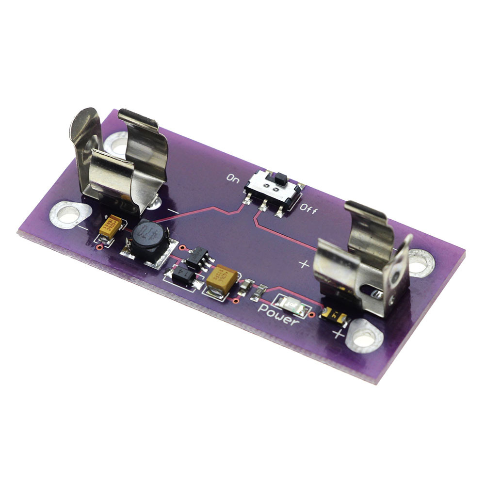 LilyPad AAA Battery Power Supply Boost Module