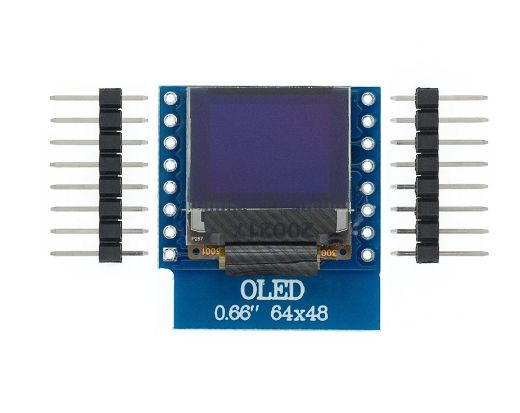 0.66 Inch OLED Display Module IIC/I2C Interface For D1 Mini