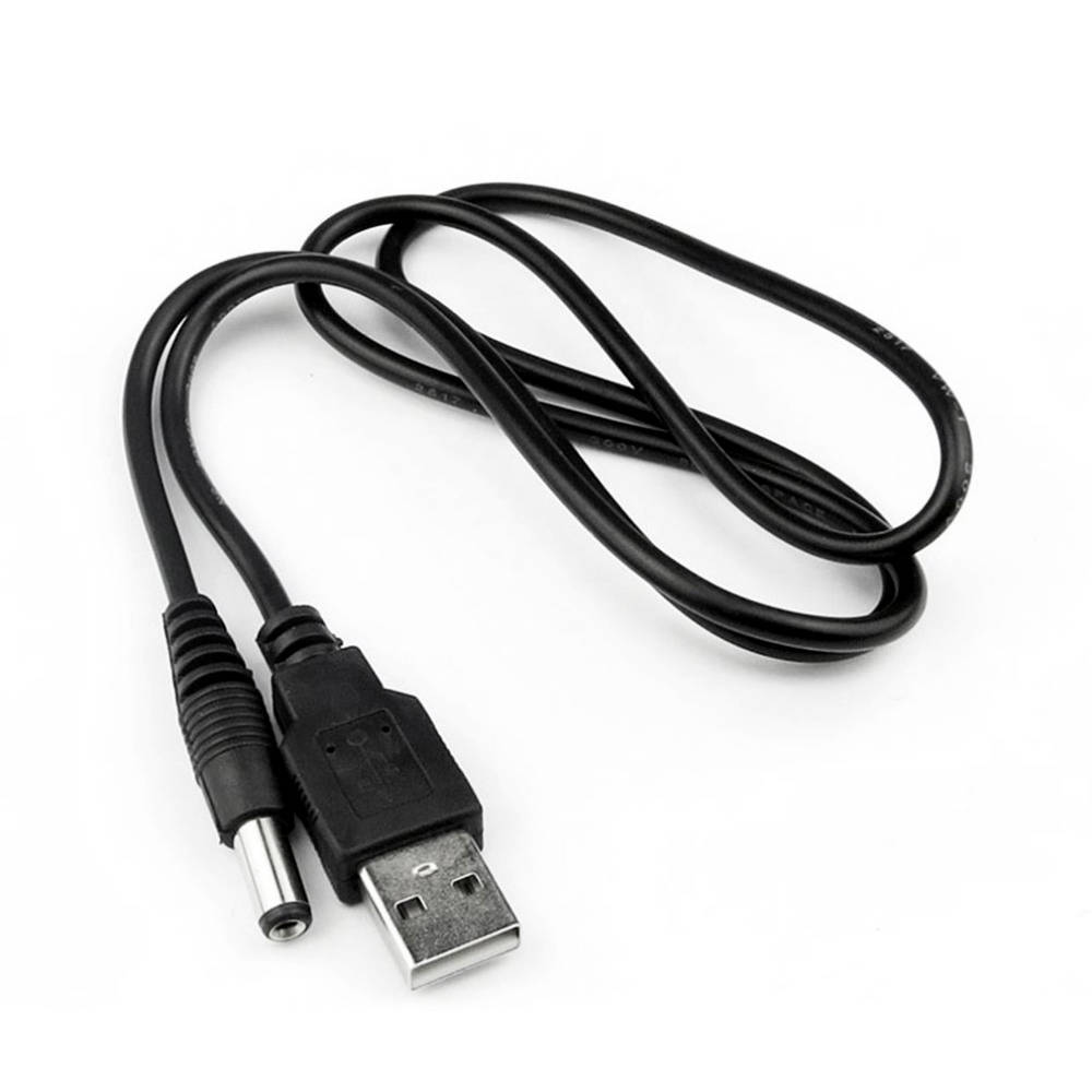 USB DC5.5 x2.1mm Wire Connector DC Plug Power Cable
