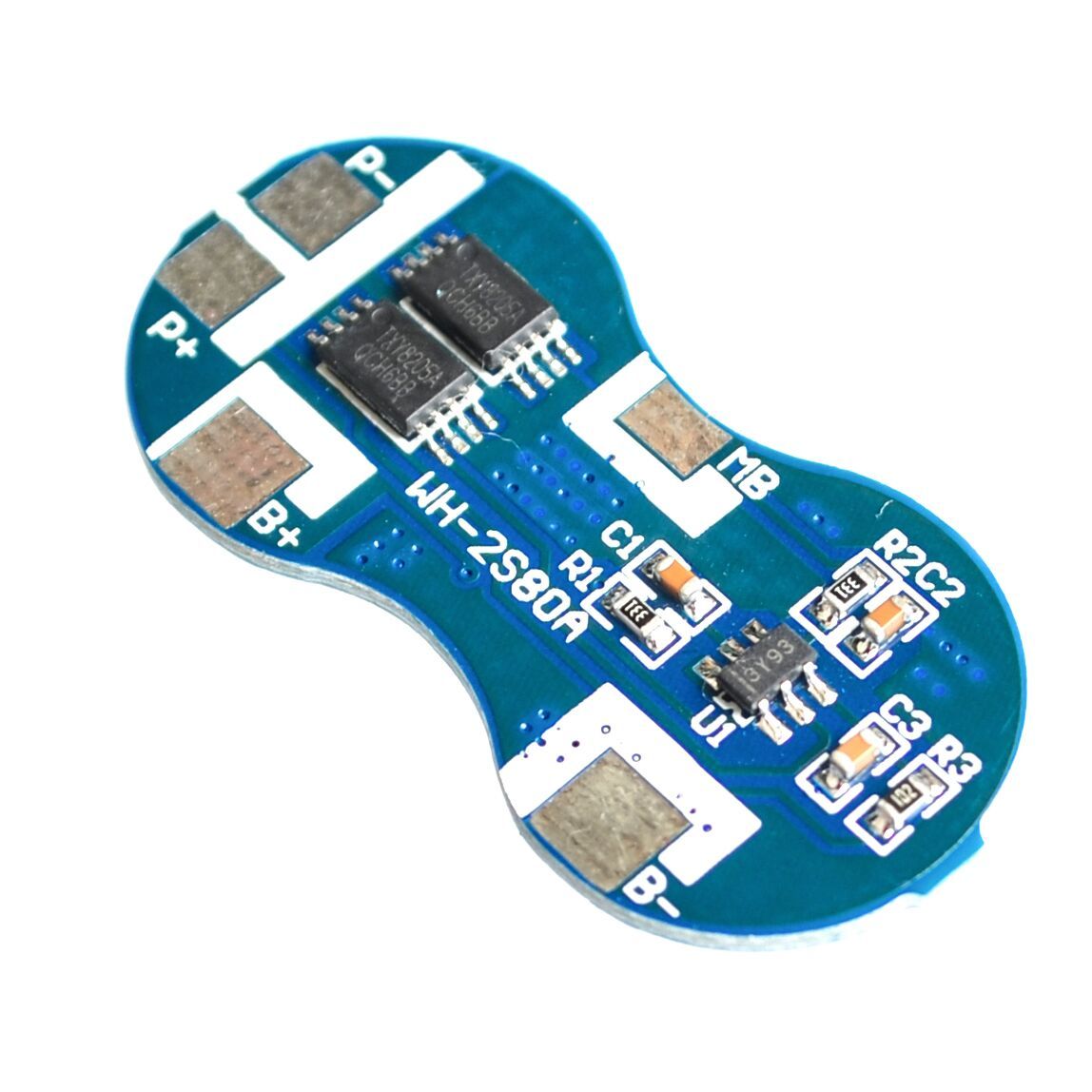 2S Li-ion 18650 Lithium Battery Charger Protection Board