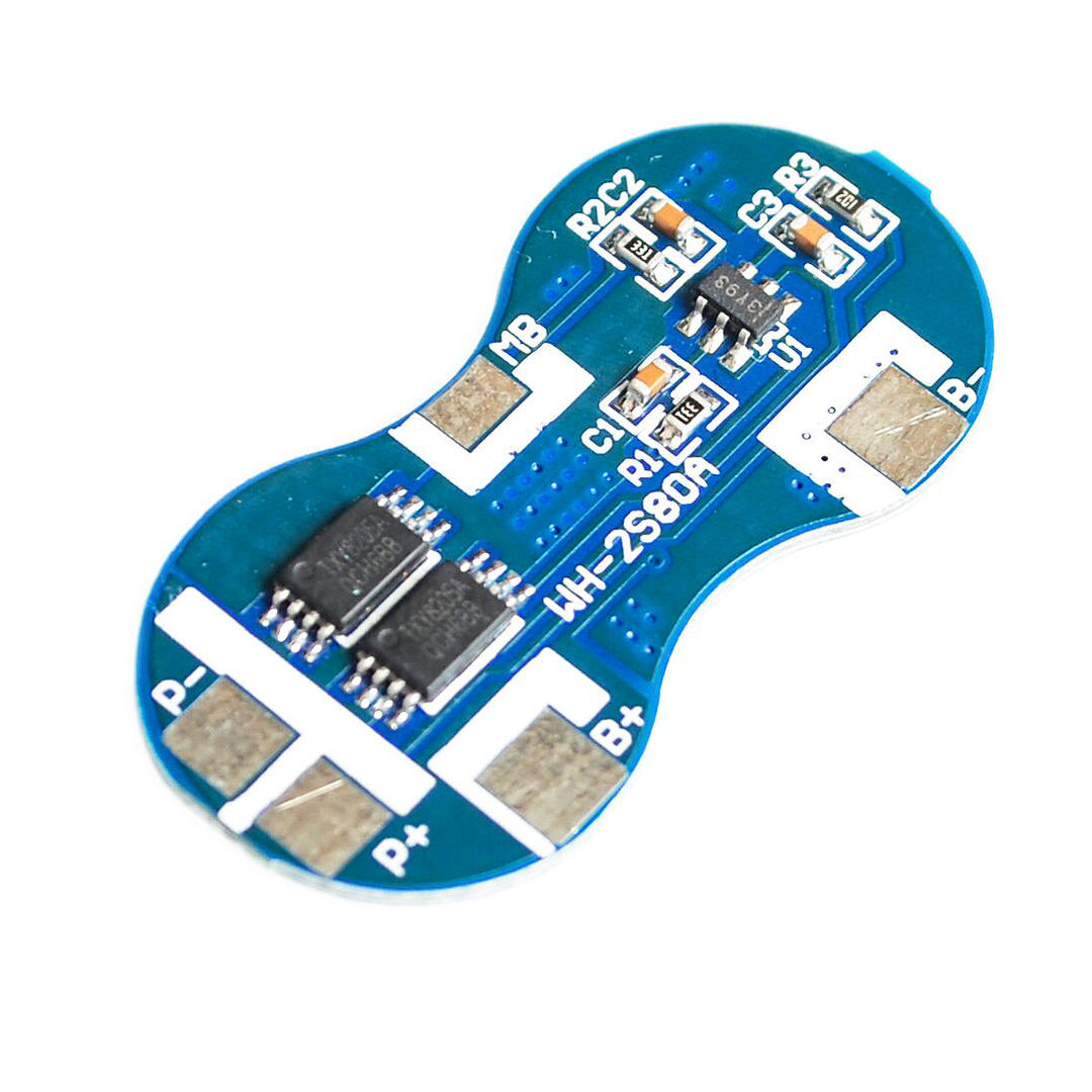 2S Li-ion 18650 Lithium Battery Charger Protection Board
