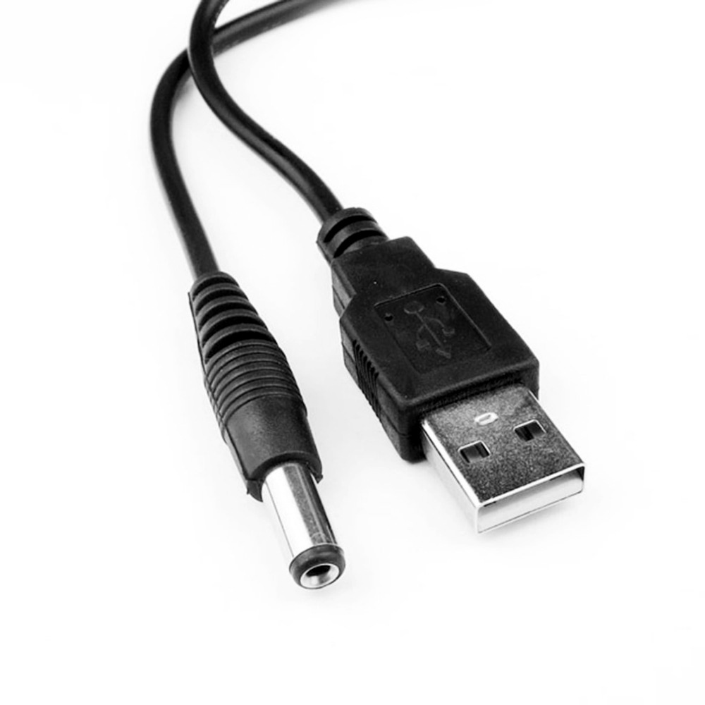 USB DC5.5 x2.1mm Wire Connector DC Plug Power Cable