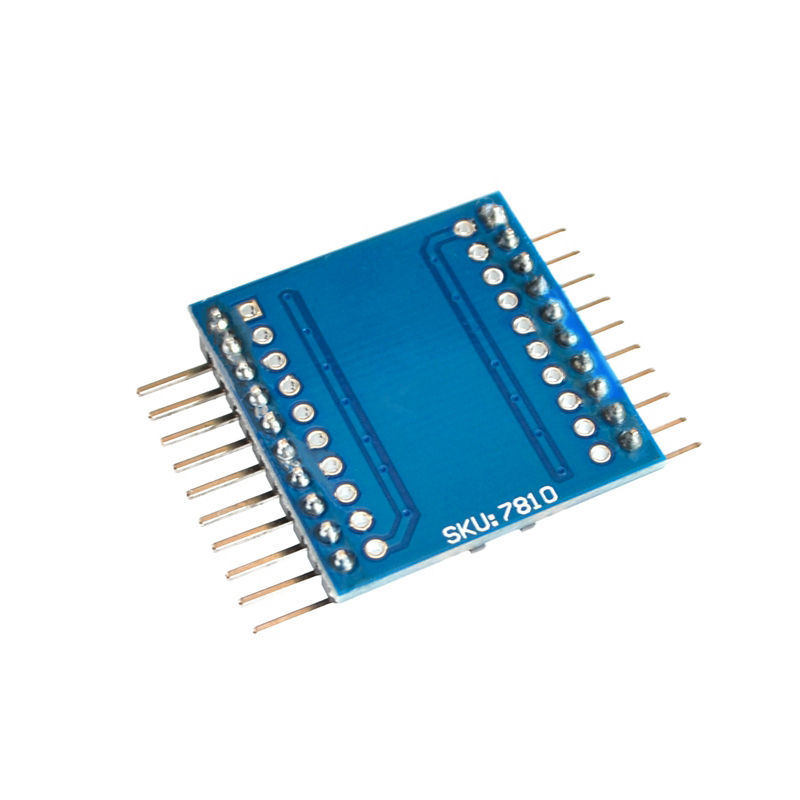 8-Way 3.3V-5V 5V-3.3V IIC UART SPI TTL Bidirectional Conversion Module With Bending Pins