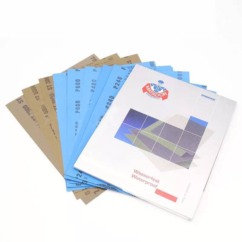 Waterproof Abrasive Paper Silicone Carbide Grinding Polish Tool