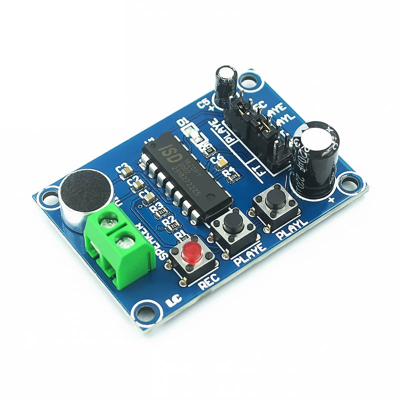 Blue PCB Version ISD1820 Voice Board