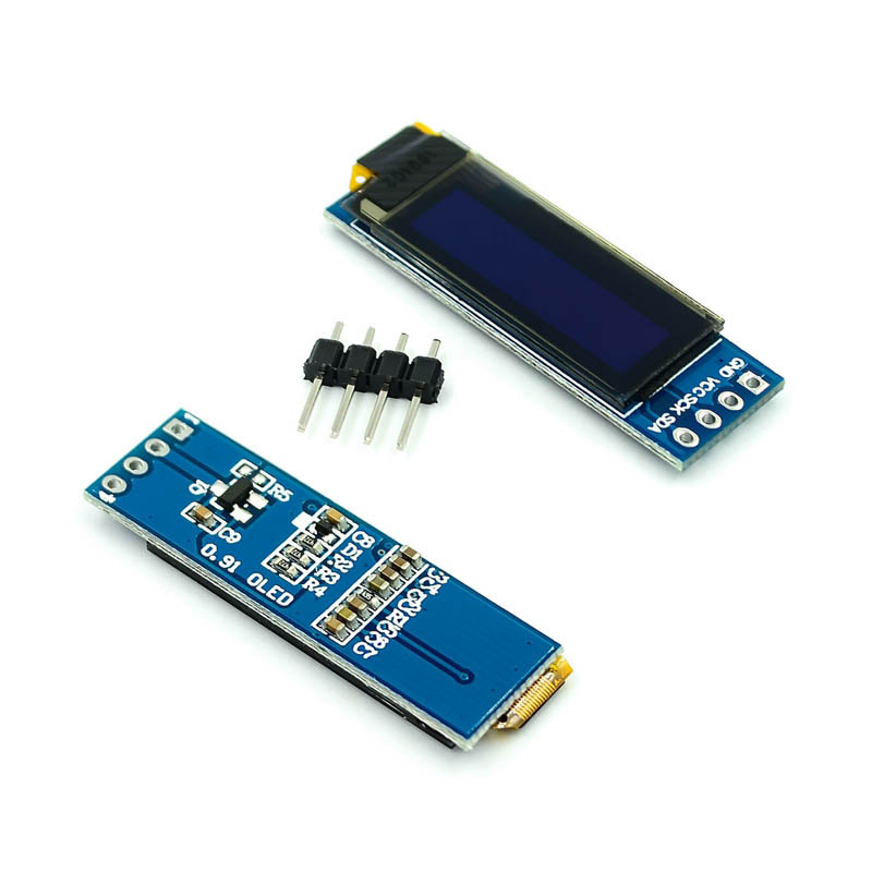 0.66/0.91/0.96/1.3/1.54/2.42 Inch White / Yellow / Blue Two Color OLED LCD