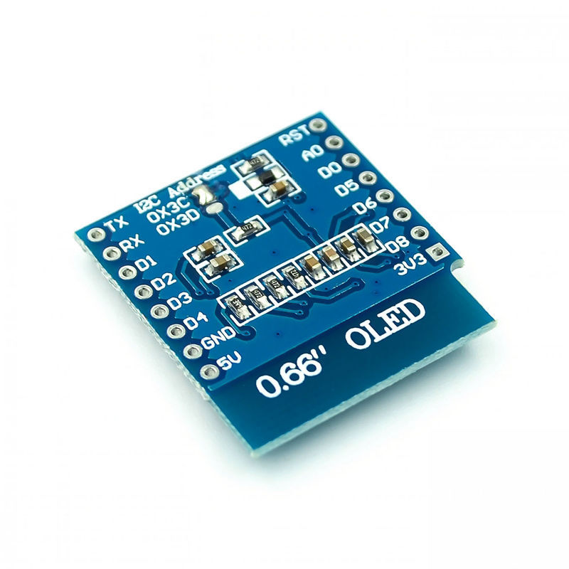 0.66 Inch OLED Display Module IIC/I2C Interface For D1 Mini