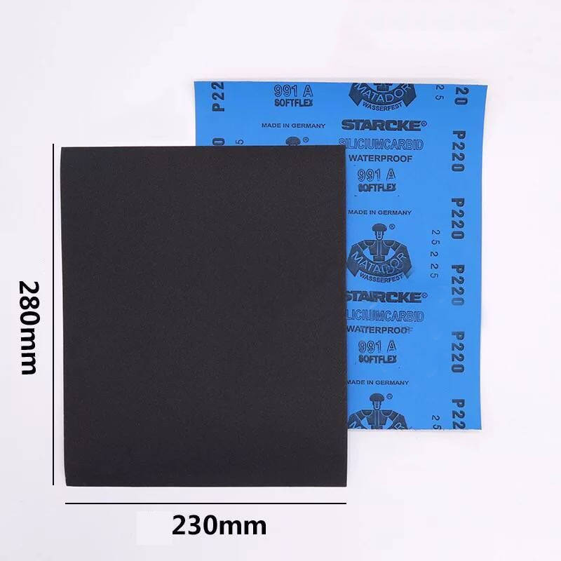 Waterproof Abrasive Paper Silicone Carbide Grinding Polish Tool