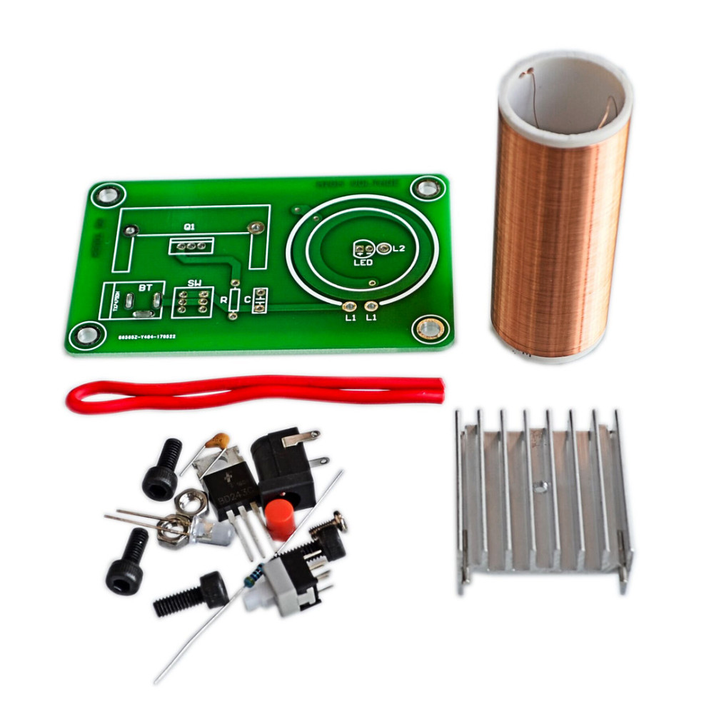 15W Mini Tesla Coil Plasma Speaker DIY Kit