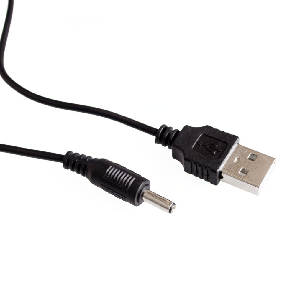 USB 2.0 To DC 3.5MM Plug Power Cable