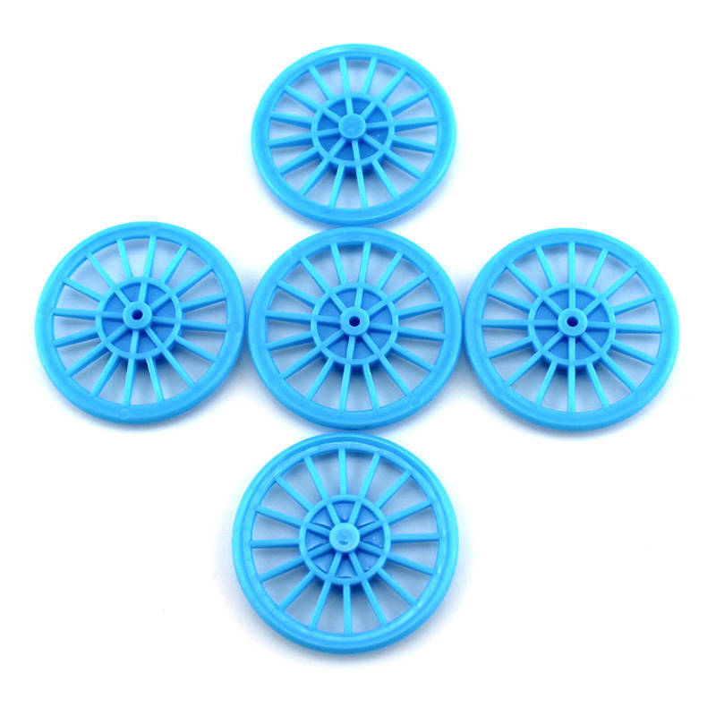 2*37mm Spoke Wheel DIY Toy Car Accessories