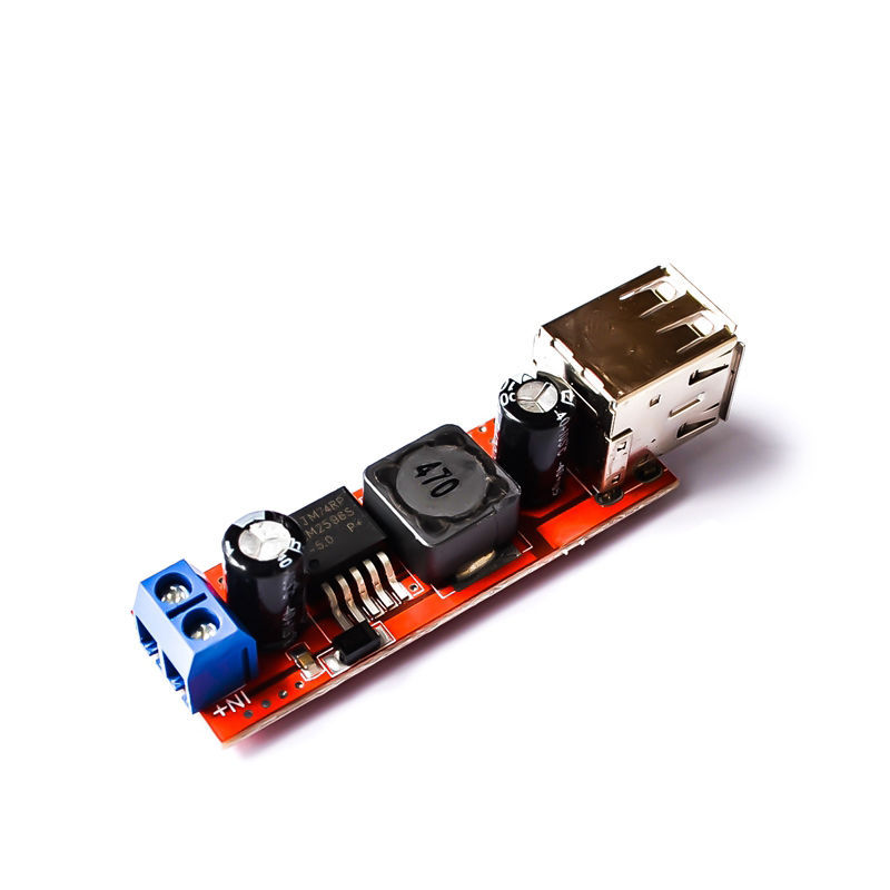 3A Dual USB 6V-40V To 5V Step-down Power DC Charger Converter Module
