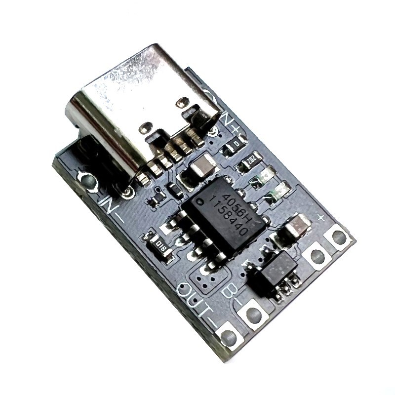 Ultra-Small Lithium Battery Charging Panel 1A 3.7V4.2V Charger Module Type-C With Protection Board