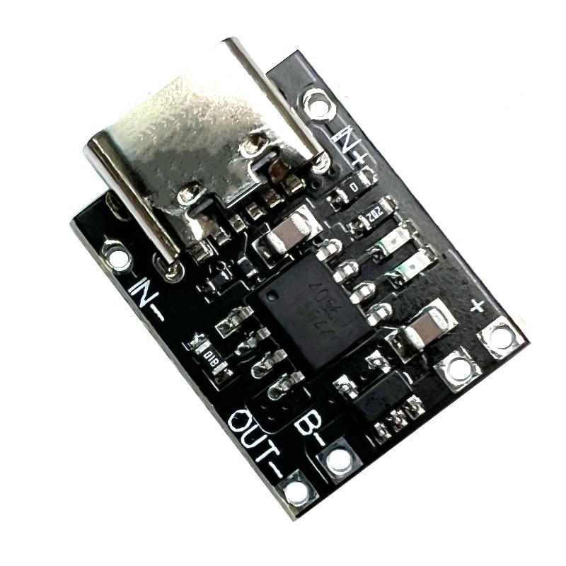 Ultra-Small Lithium Battery Charging Panel 1A 3.7V4.2V Charger Module Type-C With Protection Board