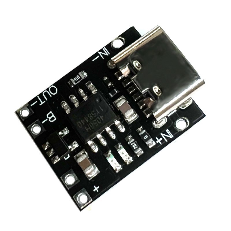Ultra-Small Lithium Battery Charging Panel 1A 3.7V4.2V Charger Module Type-C With Protection Board