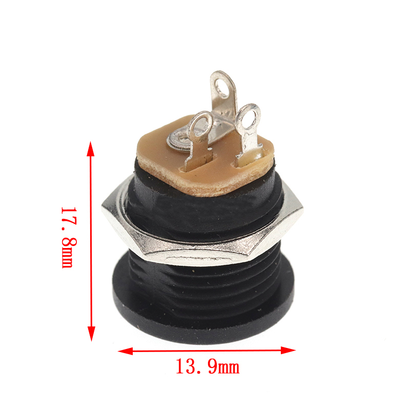 DC-022 DC Power Plug Socket Female Chassis  With Waterproof Cap 5.5*2.1MM