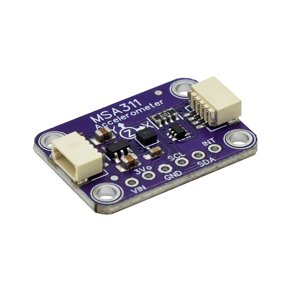 MSA311 Triaxial Accelerometer Is Compatible With STEM Interface For Low Power Consumption