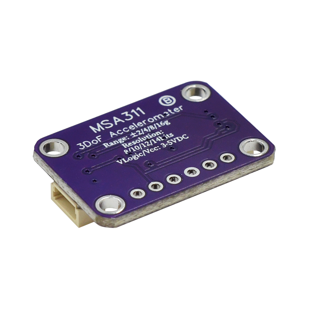 MSA311 Triaxial Accelerometer Is Compatible With STEM Interface For Low Power Consumption