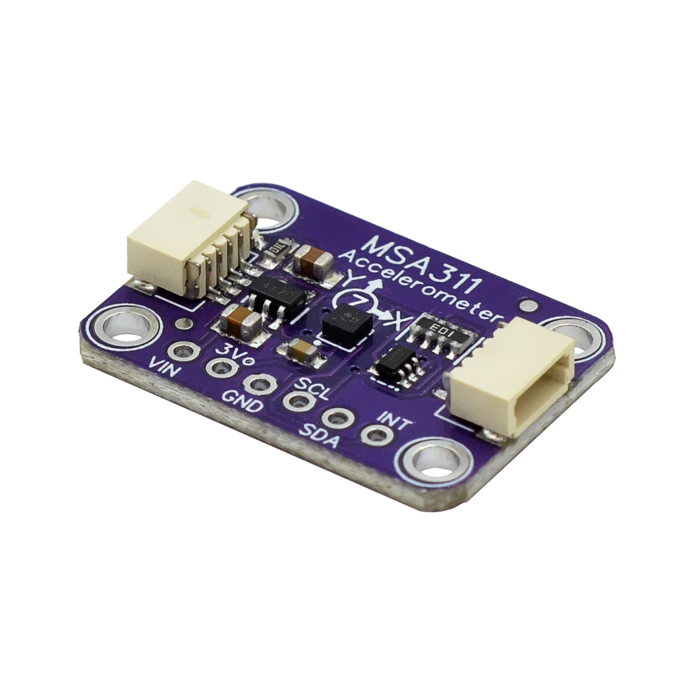MSA311 Triaxial Accelerometer Is Compatible With STEM Interface For Low Power Consumption
