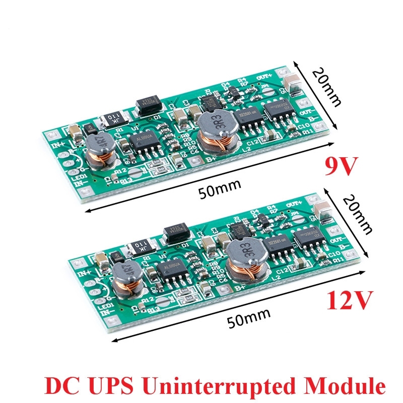 3.7V Lithium Battery DC UPS Uninterruptible  Module Charging And Discharging Boost Power Outage Boost