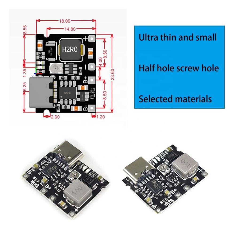 3.7V Liter 9V 5V Multimeter Modified 18650 Lithium Battery Charge Boost Discharge Integrated Adjustable Module 2A
