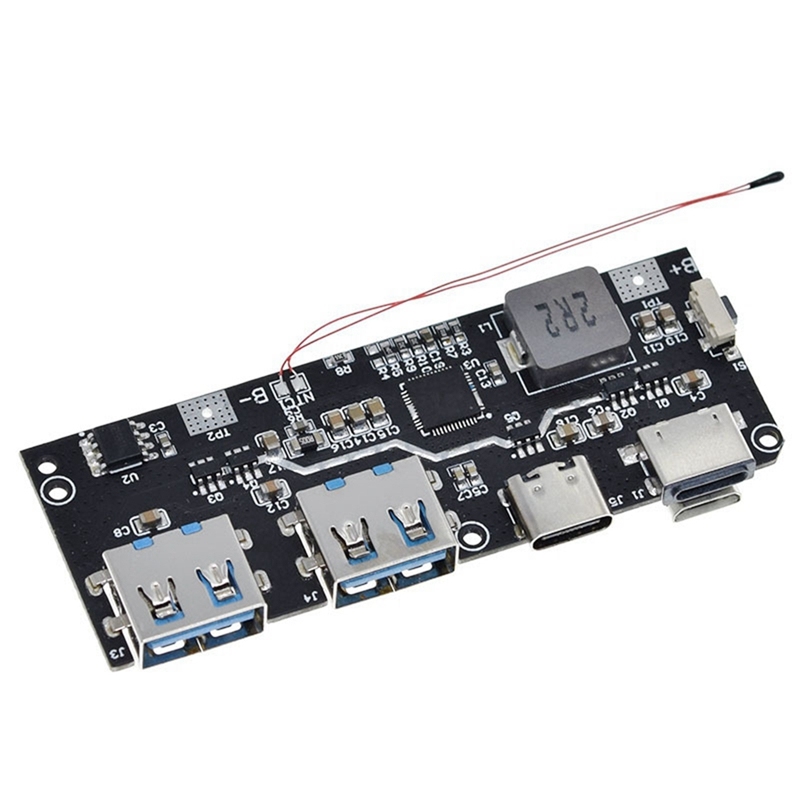 22.5W 5 Port Bothway Fast Charge Mobile Power Module Circuit Board DIY Motherboard QC4+PD3.0