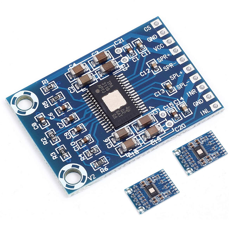 TPA3116D2 XH-M562 Dual Channel Mini Digital D Class Power Amplifier Board