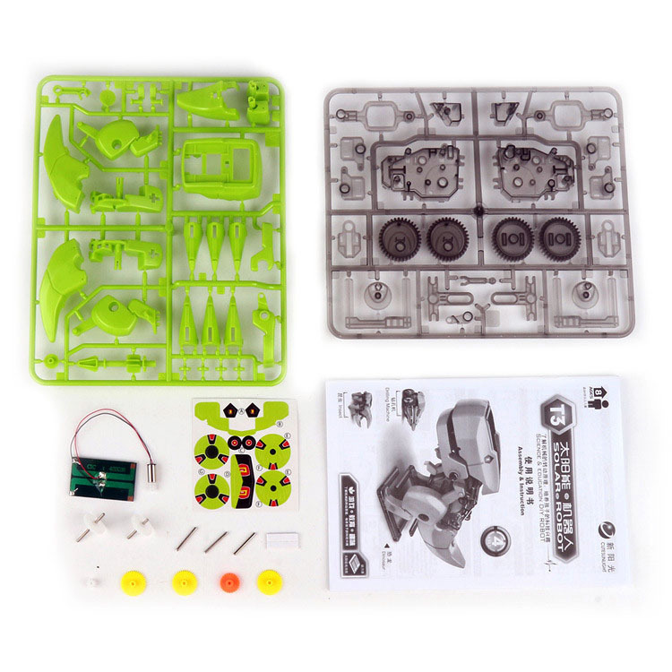 Solar Powered Dinosaur Kit DIY 3 in1