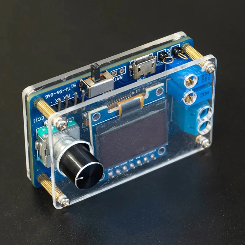 TIEOAXFT Mini DOS LCD Oszilloskop Bausatz mit STC8K8A Einzelchip Mikrocomputer for die elektronische Lötpraxis ohne Gehäuse TIEOAXFT Mini DOS LCD Oszilloskop Bausatz mit STC8K8A Einzelchip Mikrocomputer for die elektronische Lötpraxis ohne Gehäuse