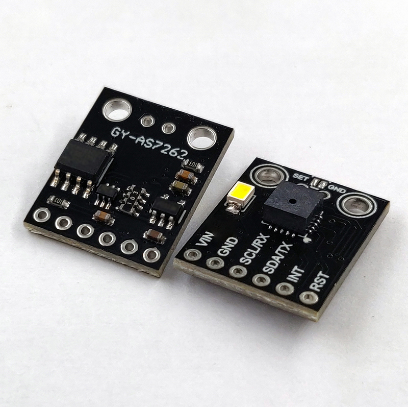AS7262 AS7263 AS7341 AS7343 Visible light infrared color spectrometer transmission