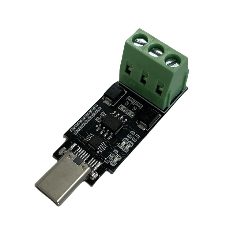 UBS Type-c to RS485 CH340 Android USB to Serial RS485 to USB
