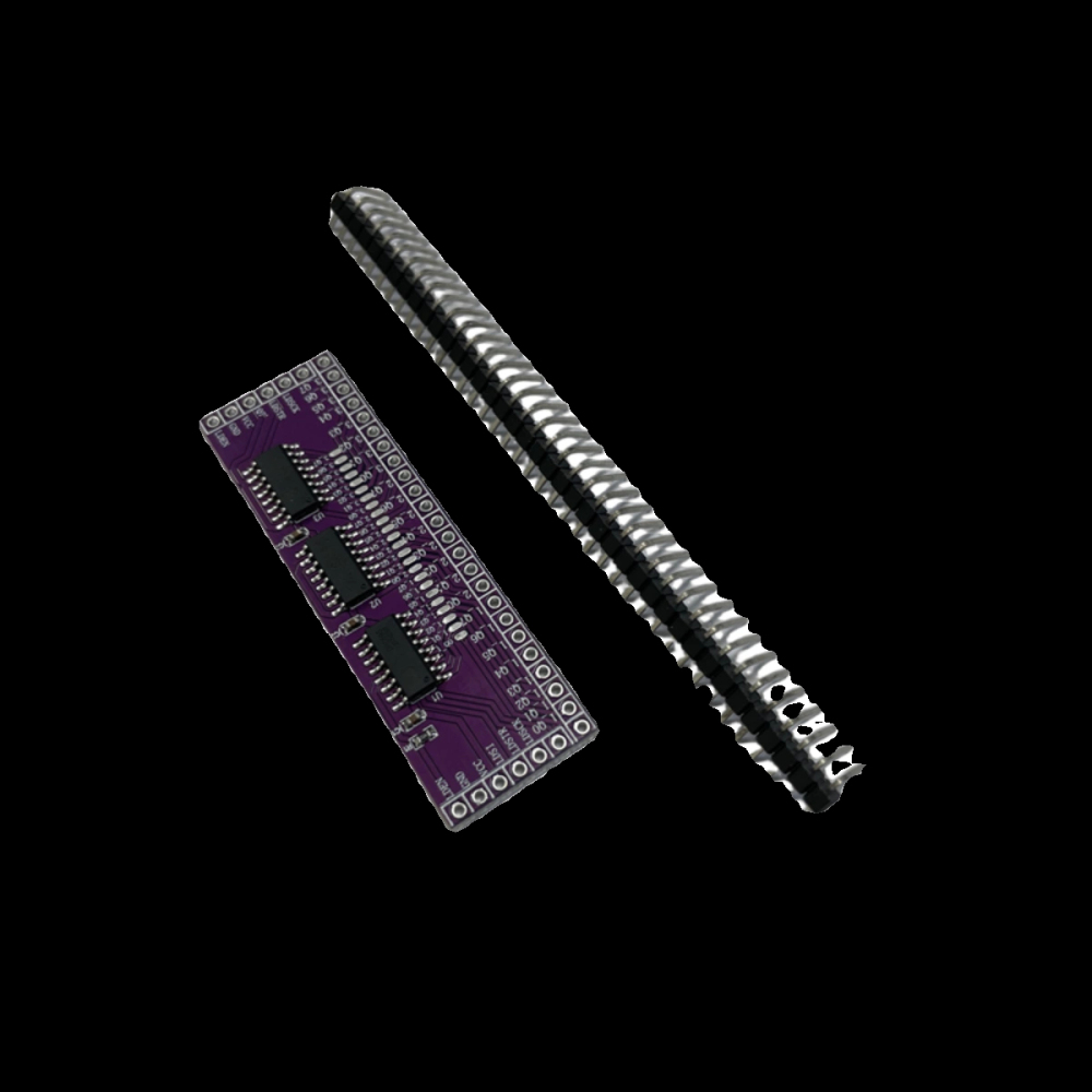 Microcontroller Serial to Parallel Pin IO Expansion Module 74HC595 Output Port Expansion 3 to 24pin LED control