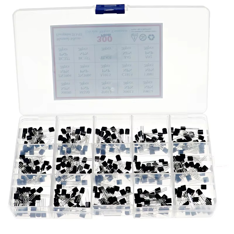 300pcs 15 Values TO-92 Transistor Kit