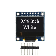 0.96-inch 7-pin (white) No soldering - 1315 driver