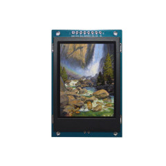 2.4-inch screen with 8-pin SPI interface (with soldered pins)