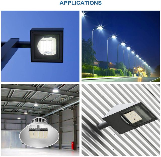 Ngtlight® 120W LED Retrofit Kits 17500LM 400W MH/HPS Equiv Parking Lot LED Shoebox Retrofit Lights 5700K E39