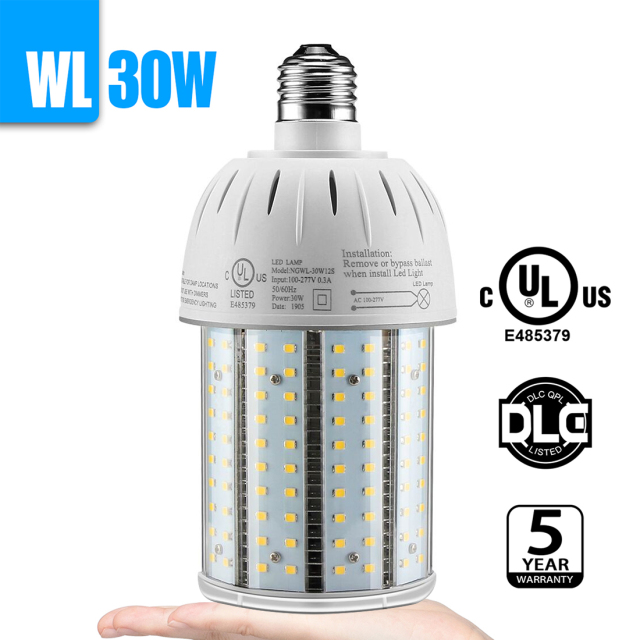 Ngtlight® 30W LED Corn Bulb Light E26/E27/E39/E40 Base 4200Lm 3000~6500K Replace 70W MH/HPS/HID/CFL