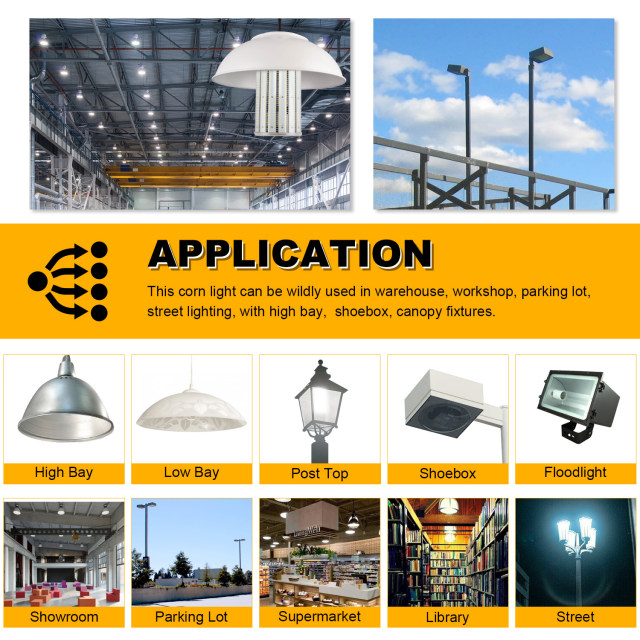 Ngtlight® 100W LED Corn Bulb Light E39 Base 14000Lm 3000~6500K Replace 250W MH/HPS/HID/CFL