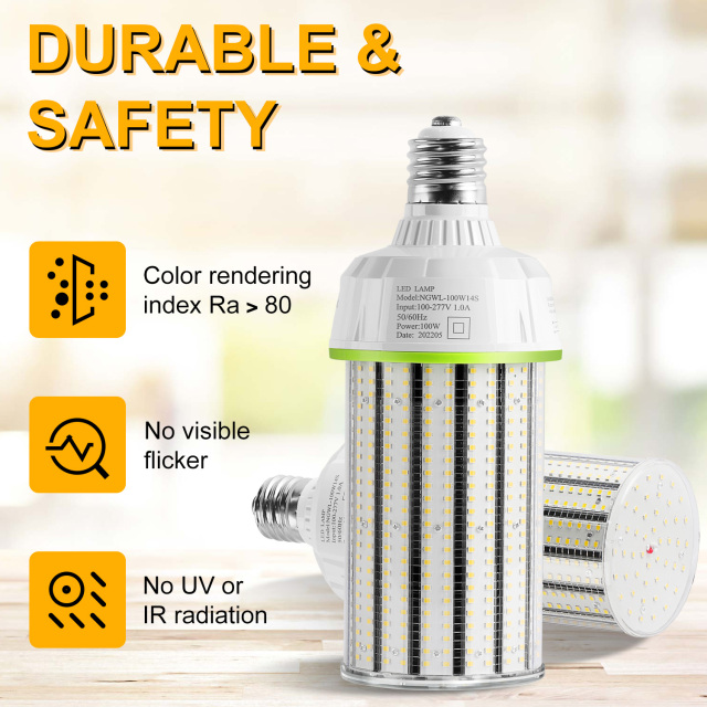 Ngtlight® 100W LED Corn Bulb Light E39 Base 14000Lm 3000~6500K Replace 250W MH/HPS/HID/CFL