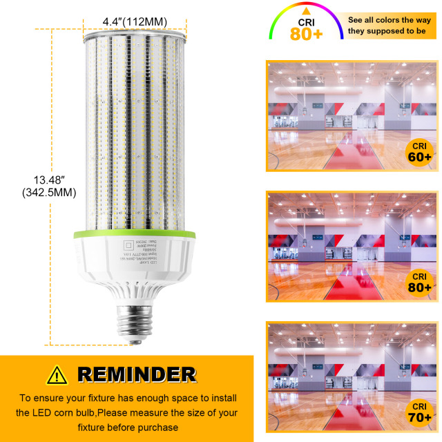 Ngtlight® 200W LED Corn Bulb Light E39 Base 28000Lm 3000~6500K Replace 800W MH/HPS/HID/CFL